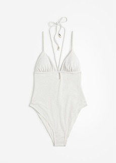 H&M H & M - Padded-cup Swimsuit - White