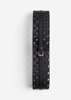H&M H & M - Perforated Waist Belt - Black
