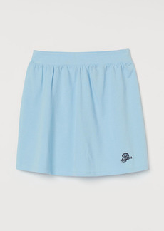 H&M H & M - Piqué Skirt - Blue