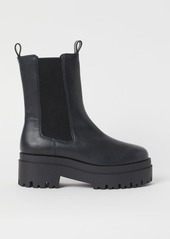 H&M H & M - Platform Chelsea-style Boots - Black