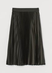 H&M H & M - Pleated Skirt - Green
