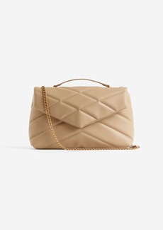 H&M H & M - Quilted Shoulder Bag - Beige