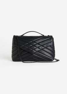 H&M H & M - Quilted Shoulder Bag - Black