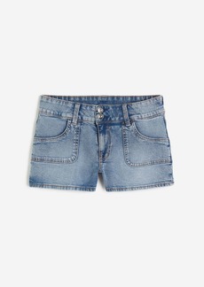 H&M H & M - Regular Denim Shorts - Blue
