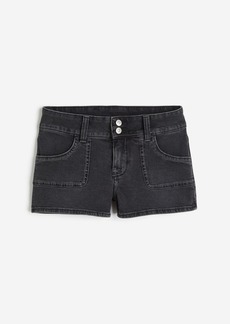 H&M H & M - Regular Denim Shorts - Gray