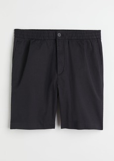 H&M H & M - Regular Fit Cotton Shorts - Black