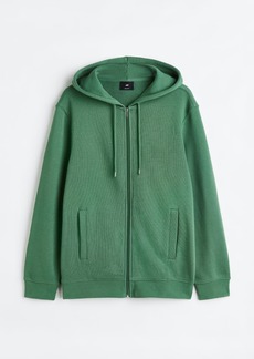 H&M H & M - Regular Fit Hooded Jacket - Green