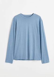 H&M H & M - Regular Fit Jersey Shirt - Blue