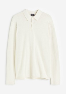 H&M H & M - Regular Fit Polo Shirt - White