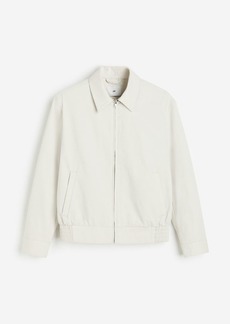 H&M H & M - Regular Fit Twill Jacket - Beige