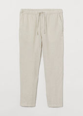 H&M H & M - Relaxed Fit Pants - White