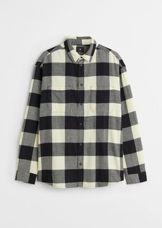 H&M H & M - Relaxed Fit Twill Shirt - Yellow
