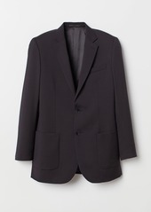 H&M H & M - Relaxed Fit Wool Blazer - Black