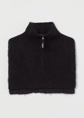 H&M H & M - Rib-knit Turtleneck Collar - Black
