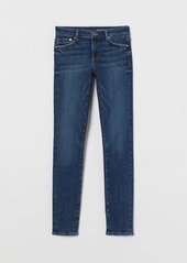 H&M H & M - Shaping Low Jeans - Blue