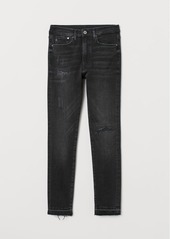 H&M H & M - Shaping High Ankle Jeans - Black