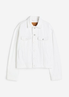 H&M H & M - Short Denim Jacket - White