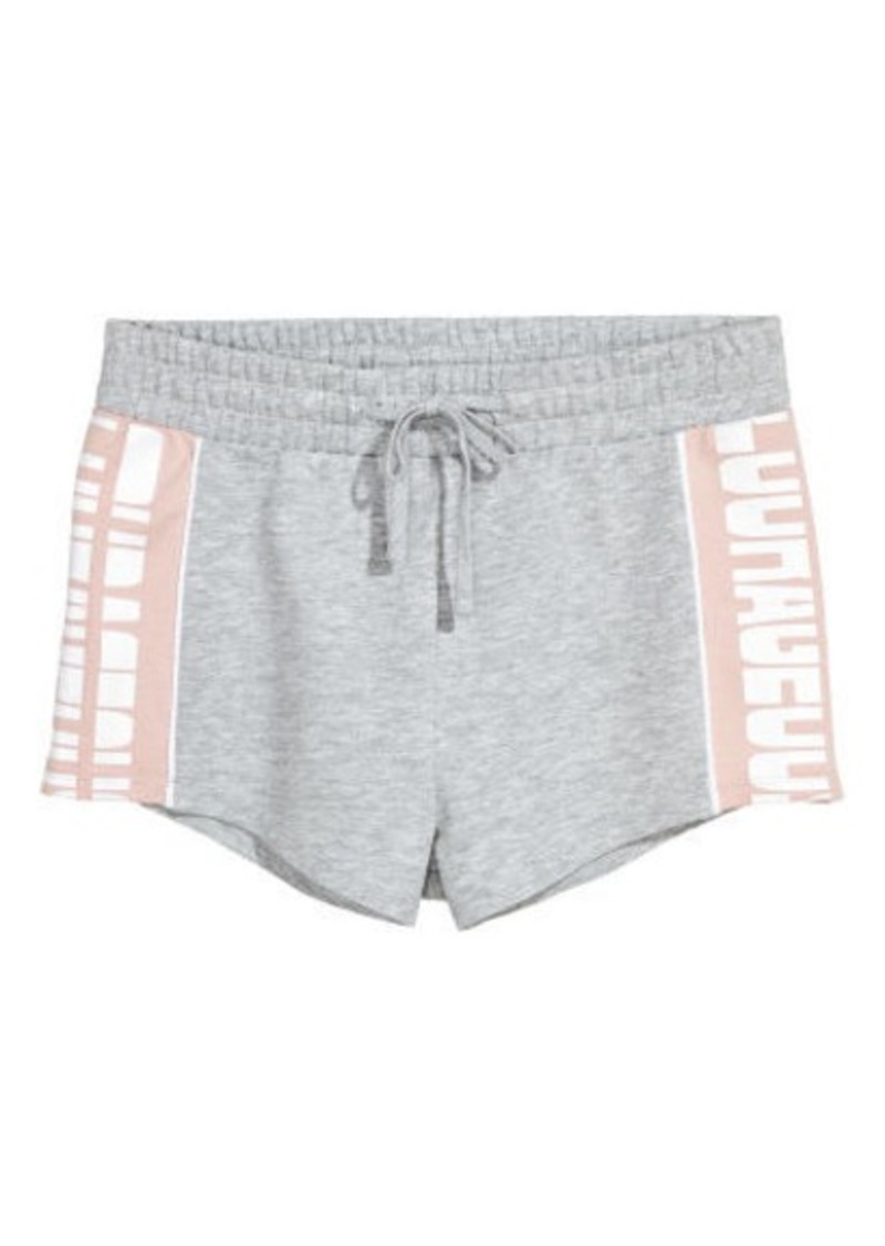 h and m sweat shorts