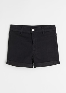 H&M H & M - Shorts High Waist - Black