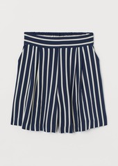 H&M H & M - Shorts High Waist - Blue