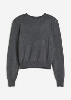 H&M H & M - Shoulder-pad Sweater - Gray