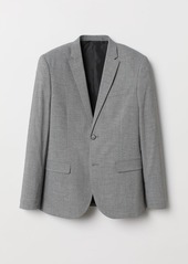 H&M H & M - Skinny Fit Blazer - Gray