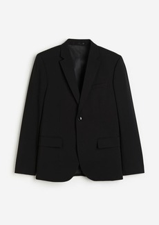 H&M H & M - Skinny Fit Jacket - Black