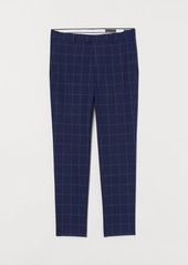 H&M H & M - Skinny Fit Suit Pants - Blue