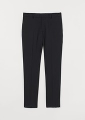 H&M H & M - Skinny Fit Wool Suit Pants - Black