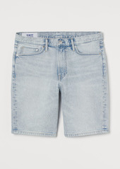 H&M H & M - Slim Denim Shorts - Blue
