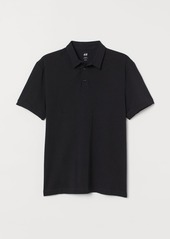 H&M H & M - Slim Fit Polo Shirt - Black