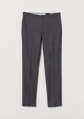 H&M H & M - Slim Fit Suit Pants - Gray