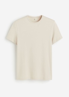 H&M H & M - Slim Fit T-shirt - Beige