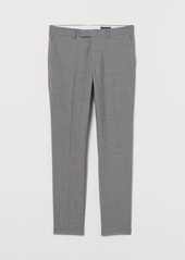 H&M H & M - Slim Fit Wool Suit Pants - Gray
