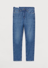 H&M H & M - Slim Straight Jeans - Blue