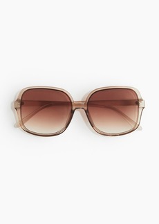 H&M H & M - Square Sunglasses - Beige