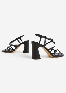 H&M H & M - Strappy Heeled Sandals - Black