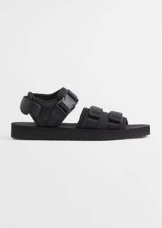 H&M H & M - Strappy Sandals - Black