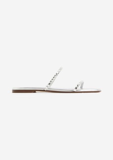 H&M H & M - Stud-detail Sandals - Silver