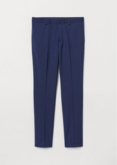 H&M H & M - Super Skinny Fit Suit Pants - Blue