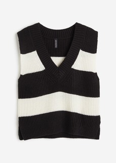 H&M H & M - Sweater Vest - Black
