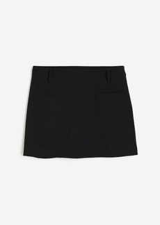 H&M H & M - Dressy Mini Skirt - Black