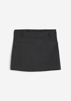 H&M H & M - Dressy Mini Skirt - Gray