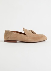 H&M H & M - Tasseled Leather Loafers - Beige