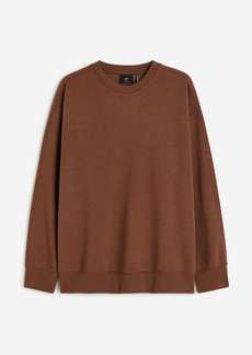 H&M H & M - THERMOLITE Loose Fit Sweatshirt - Beige