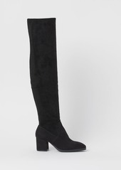 H&M H & M - Thigh-high Boots - Black