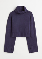 H&M H & M - Turtleneck Sweater - Blue