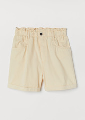 H&M H & M - Twill Shorts - Yellow
