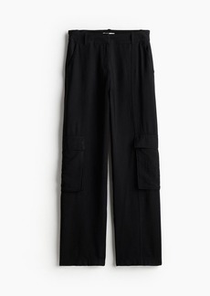 H&M H & M - Utility Pants - Black