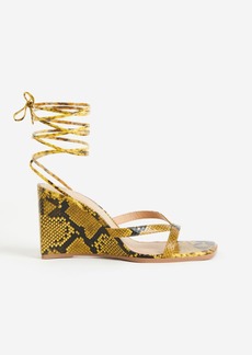 H&M H & M - Wedge-heeled Sandals - Yellow